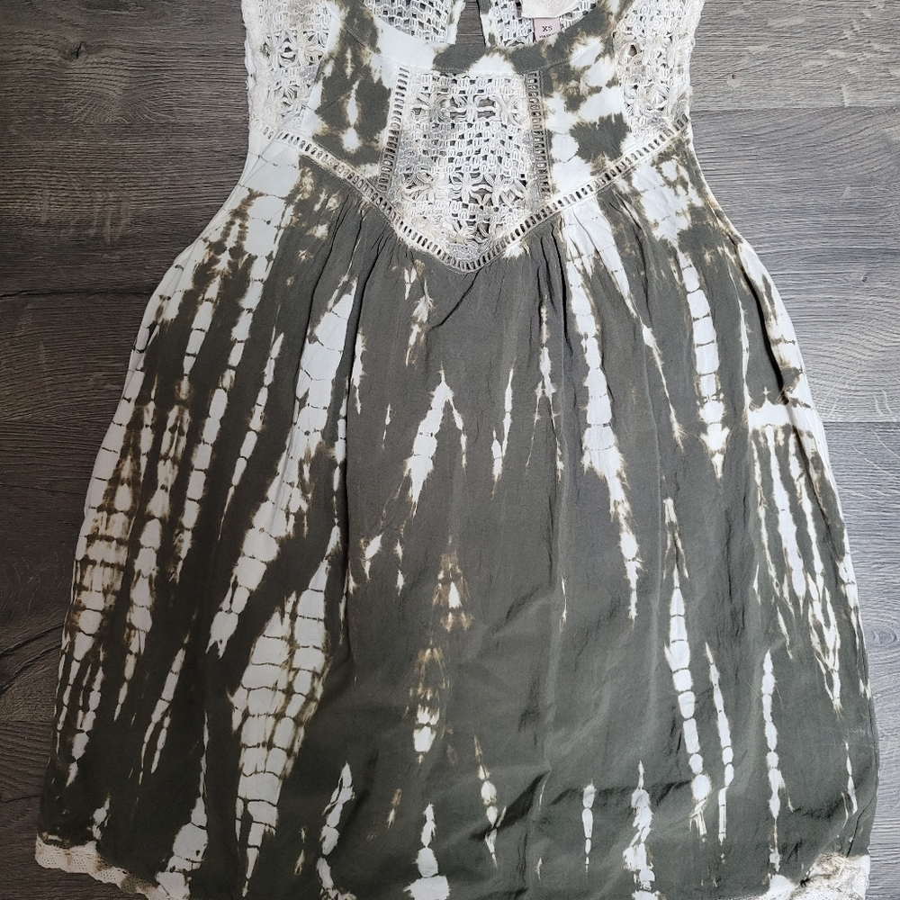 Crochet & Tie Dye Tank
